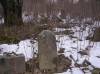 In winter scenery. Survived circa 1000 gravestones
